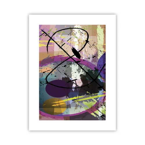 Poster - Per la via diritta o tortuosa - 30x40 cm