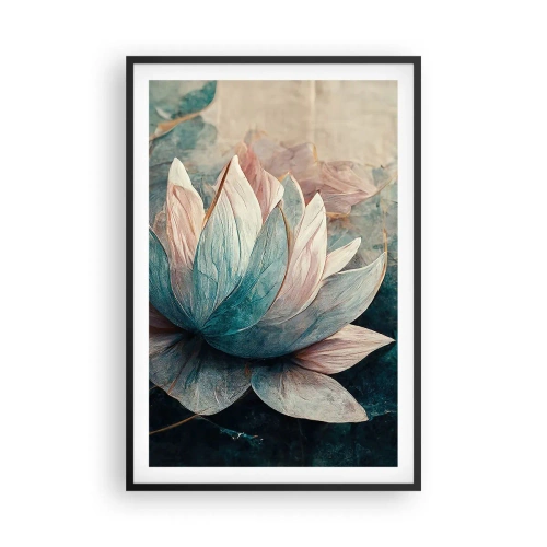 Poster in cornice nera - Le stelle del lago - 61x91 cm