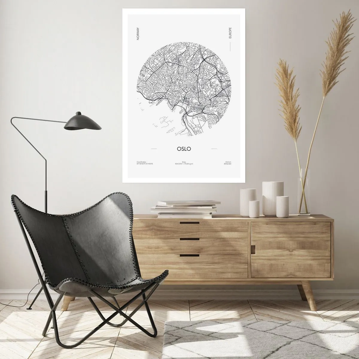 Poster - Anatomia di Oslo - 61x91 cm