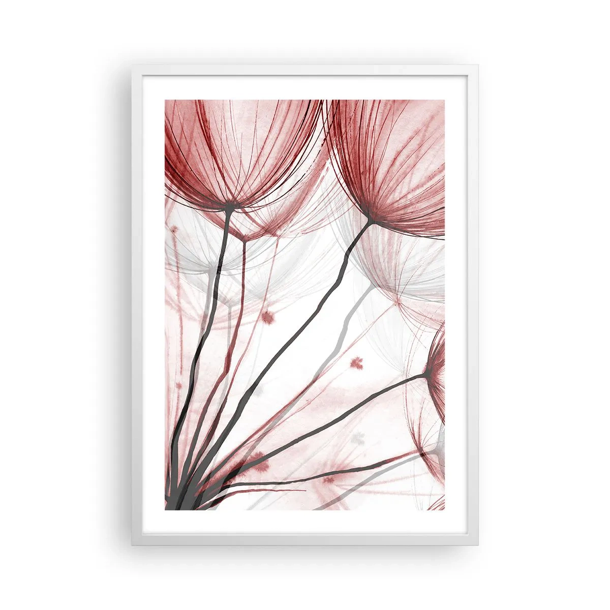 Poster in cornice bianca - Prima del decollo - 50x70 cm