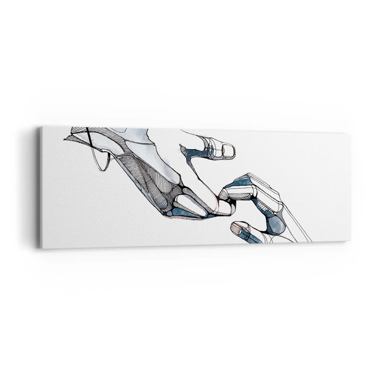 Quadro su tela - Stampe su Tela - Buon gesto - 90x30 cm