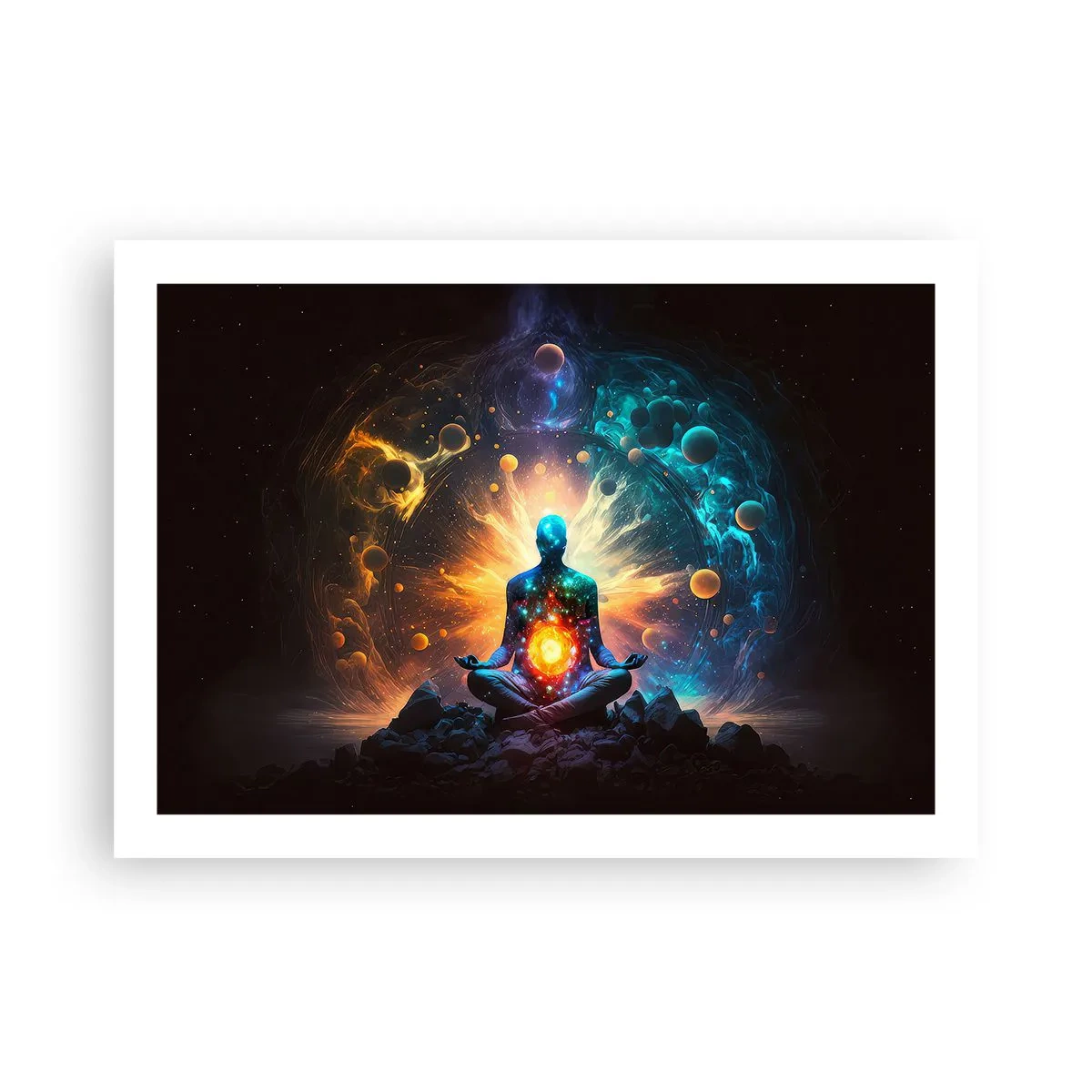 Poster - Pace cosmica - 70x50 cm