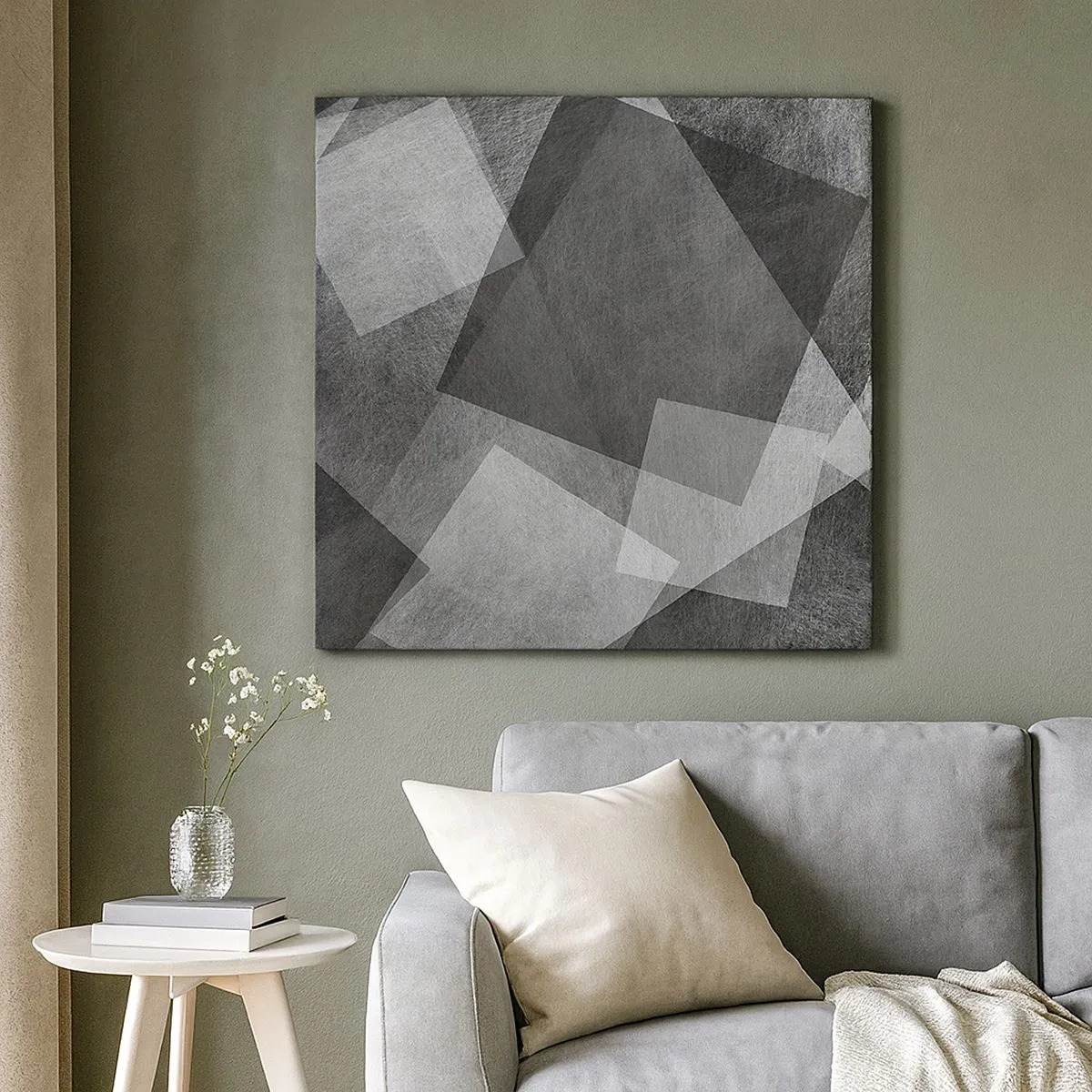 Quadro su tela - Stampe su Tela - Simbolo eterno di ordine e durata - 30x30 cm