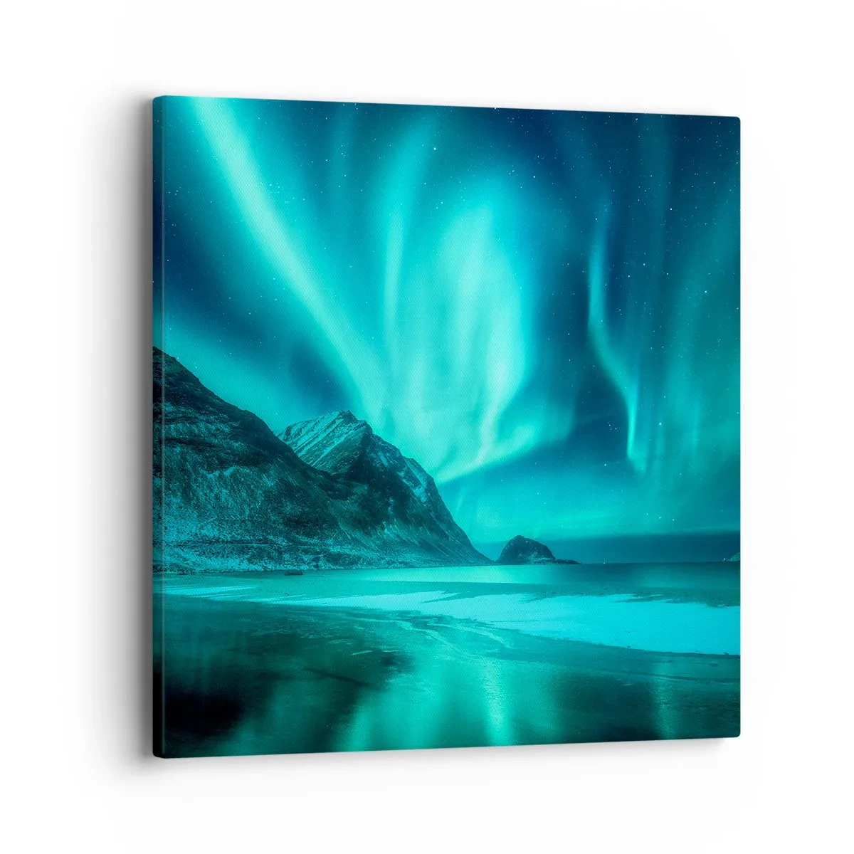 Quadro su tela - Stampe su Tela - Miracolo del Nord - 40x40 cm