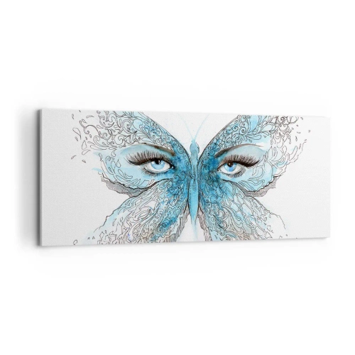 Quadro su tela - Stampe su Tela - Argo azzurro - 100x40 cm