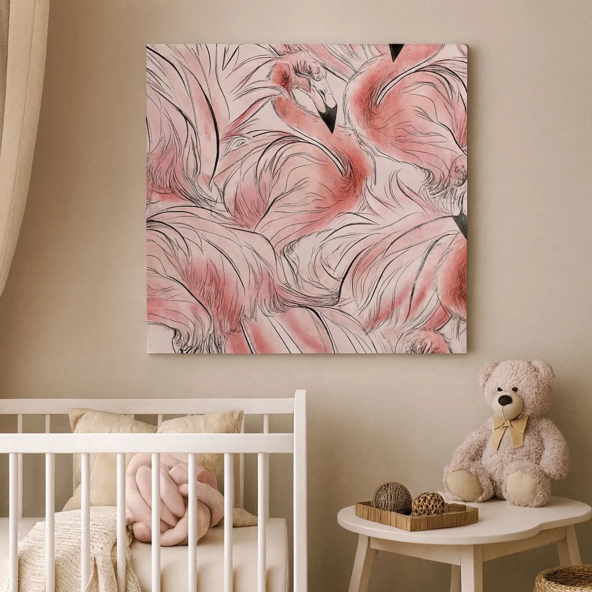 Quadro su tela - Stampe su Tela - Corpo di ballo alato - 30x30 cm