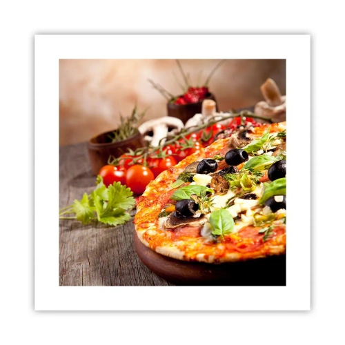 Poster - Con ingredienti tellurici - 40x40 cm