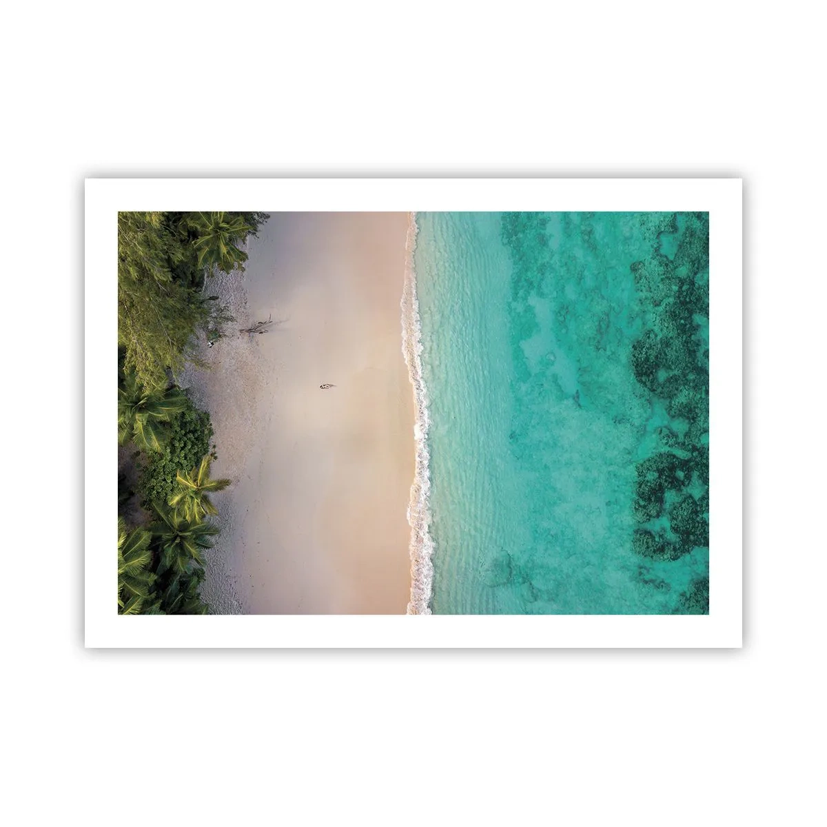 Poster - Spiaggia del paradiso - 70x50 cm