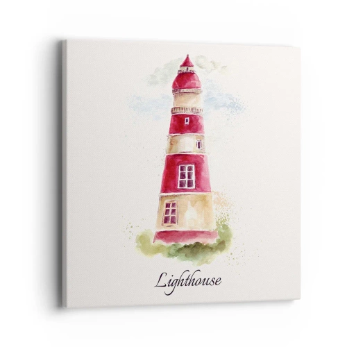 Quadro su tela - Stampe su Tela - Attorno è sempre bel tempo - 40x40 cm