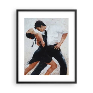 Poster in cornice nera - Il tango dei miei sogni - 40x50 cm