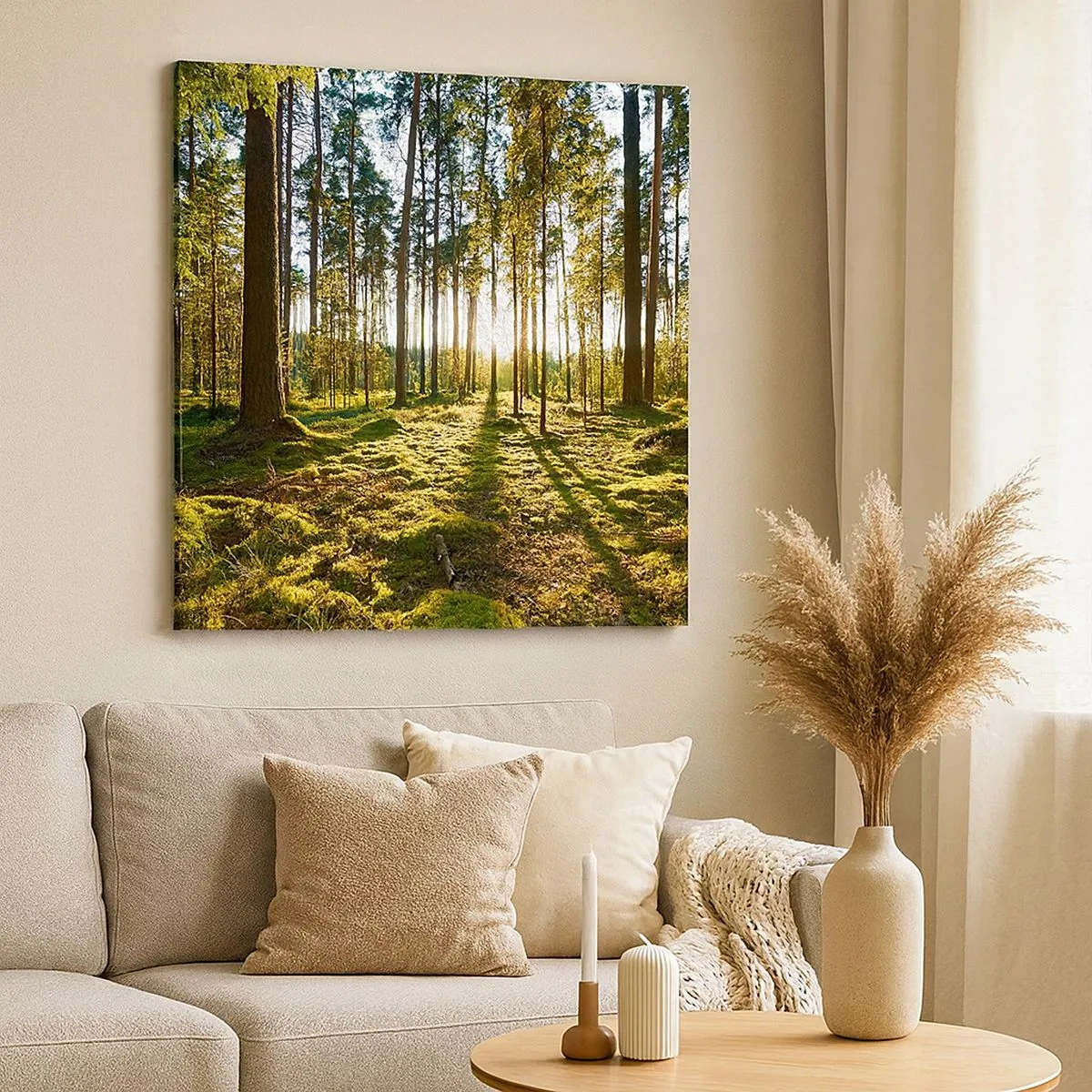 Quadro su tela - Stampe su Tela - …dopo sette foreste - 30x30 cm