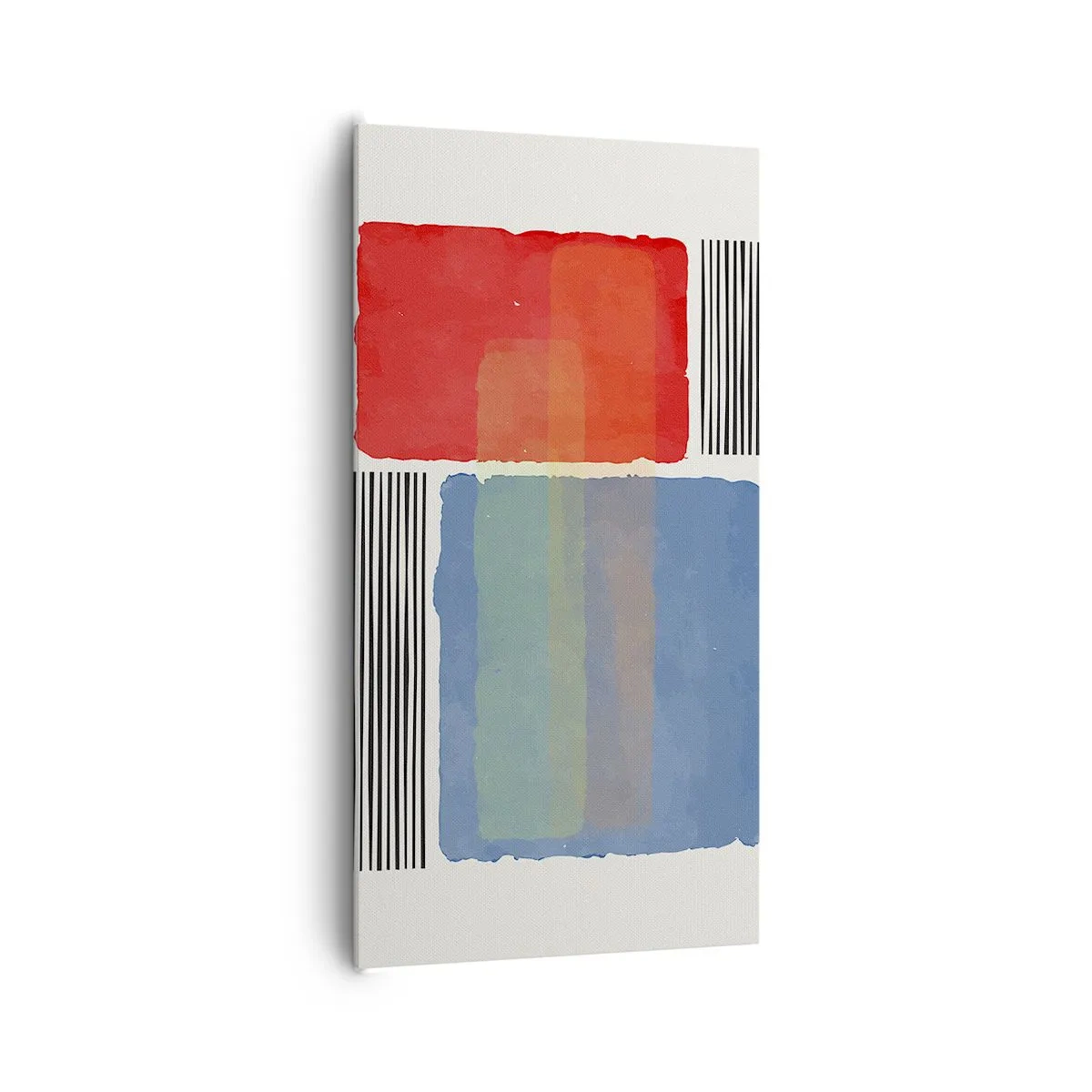 Quadro su tela - Stampe su Tela - Spirito e lettera della geometria - 65x120 cm