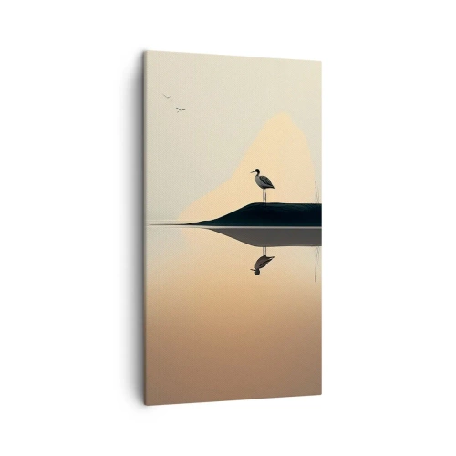 Quadro su tela - Stampe su Tela - Il signore del lago - 45x80 cm