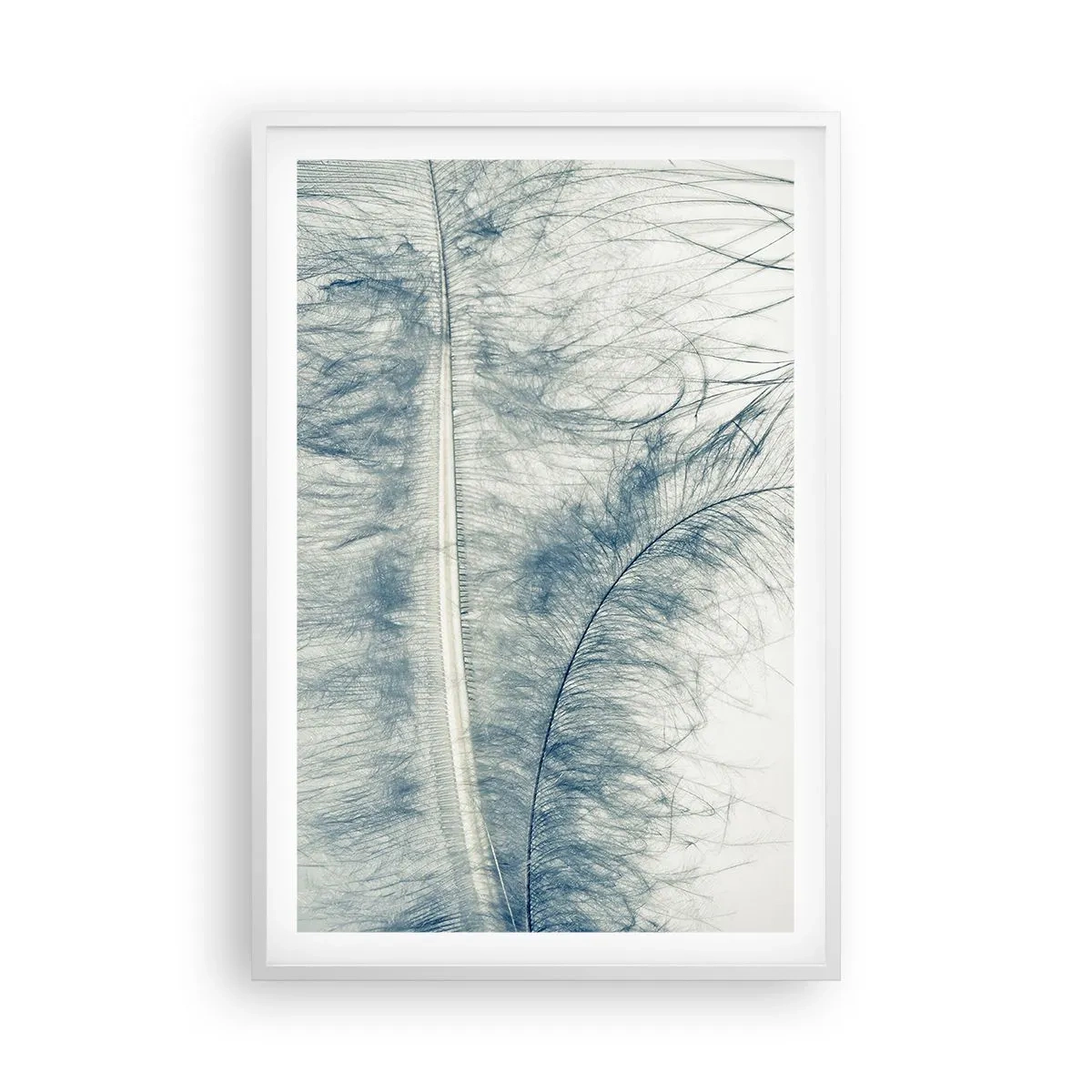 Poster in cornice bianca - Il sussurro della natura - 61x91 cm