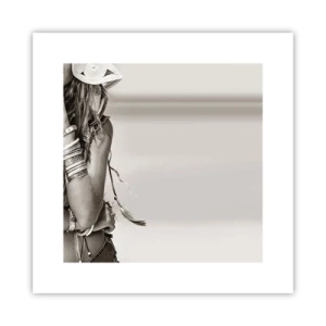 Poster - Come una ragazza - 30x30 cm
