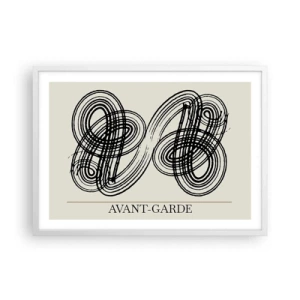 Poster in cornice bianca - In tutta spontaneità - 70x50 cm