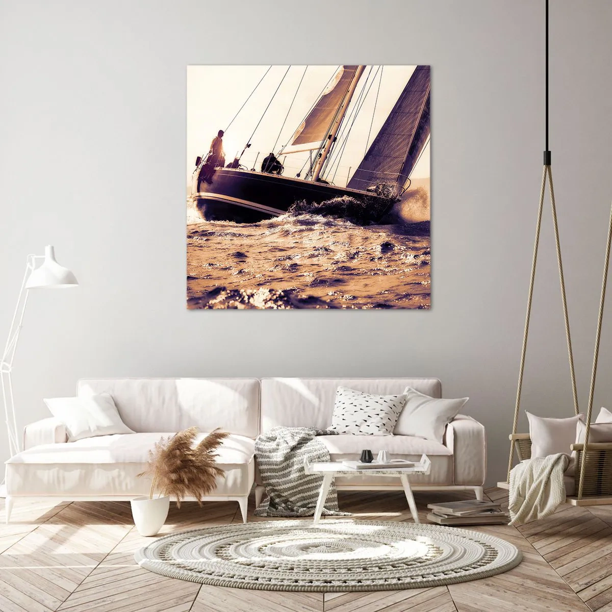 Quadro su tela - Stampe su Tela - Naviga, marinaio - 70x70 cm