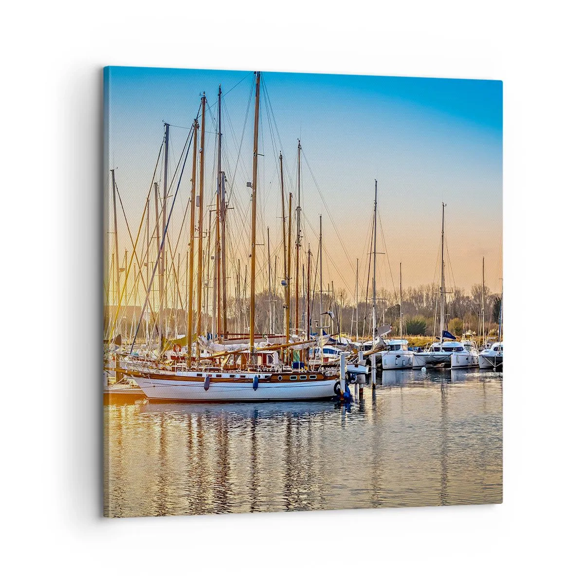 Quadro su tela - Stampe su Tela - Anche il vento va a dormire - 60x60 cm