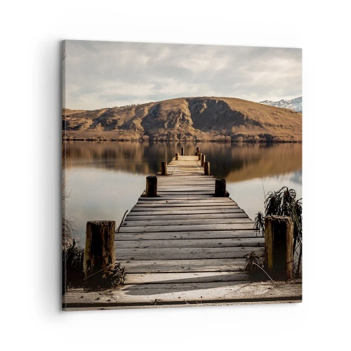 Quadro su tela - Stampe su Tela - Paesaggio nel silenzio - 50x50 cm