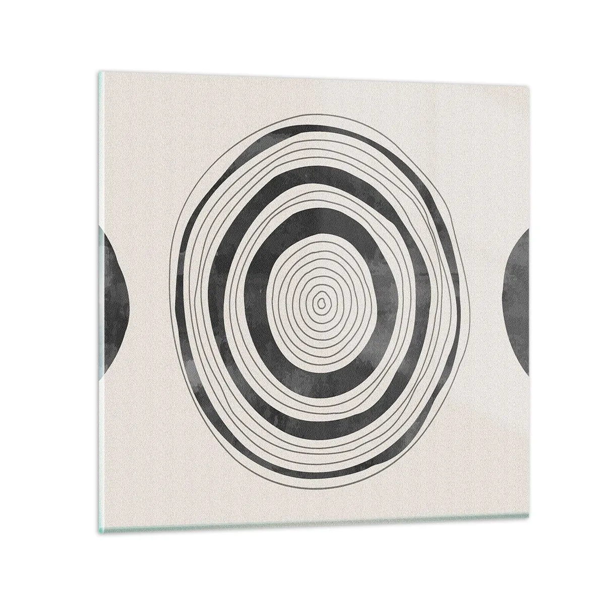 Quadro su vetro - Conta ciò che sta in mezzo - 30x30 cm