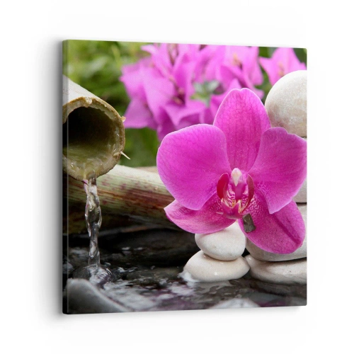 Quadro su tela - Stampe su Tela - E già ti riposi - 30x30 cm