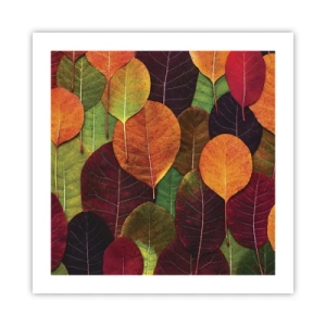 Poster - Mosaico autunnale - 50x50 cm