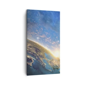 Quadro su tela - Stampe su Tela - Guardiamoci da lontano - 45x80 cm