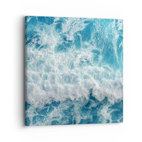 Quadro su tela - Stampe su Tela - Con gioia e saltellando - 30x30 cm