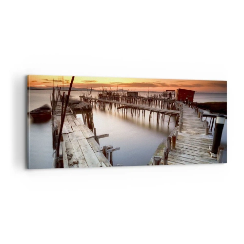 Quadro su tela - Stampe su Tela - Autentico, non una finzione turistica - 100x40 cm