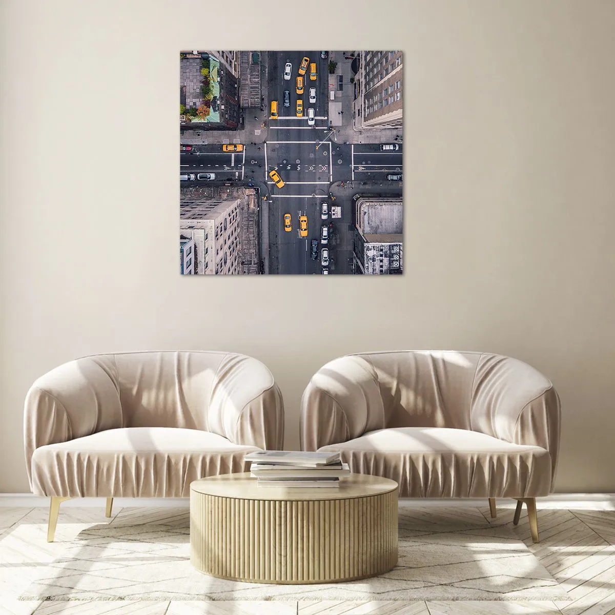 Quadro su vetro - Scelta semplice - 50x50 cm