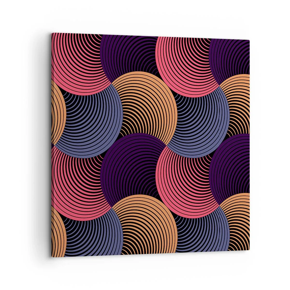 Quadro su tela - Stampe su Tela - Al ritmo delle sfere - 60x60 cm