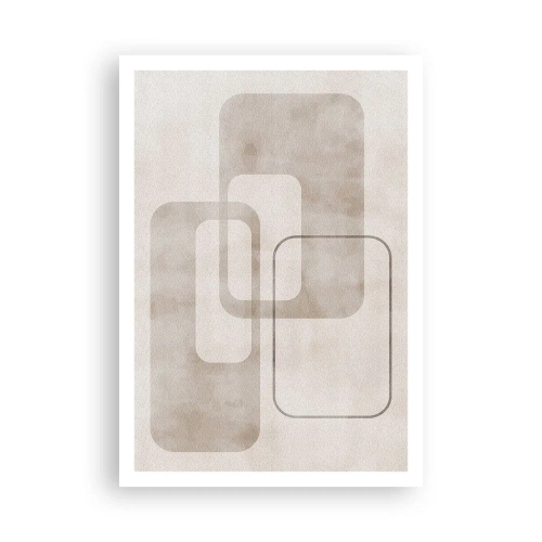 Poster - Giunti geometrici - 70x100 cm