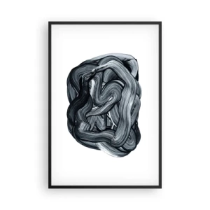 Poster in cornice nera - Non è così semplice - 61x91 cm
