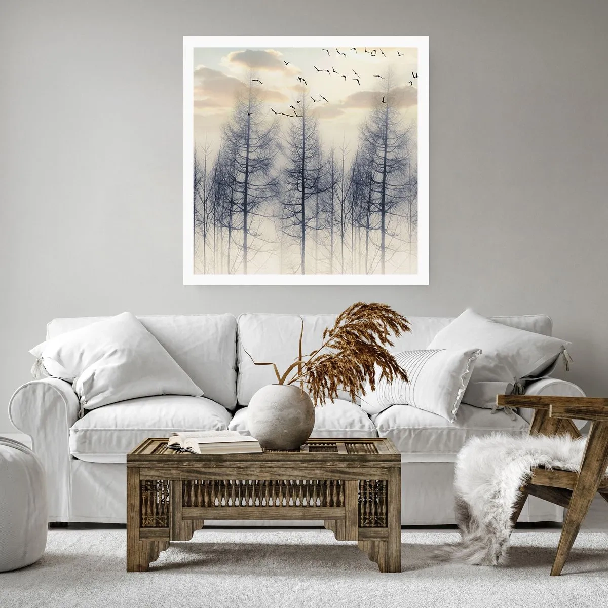 Poster - Lo spirito della foresta - 30x30 cm