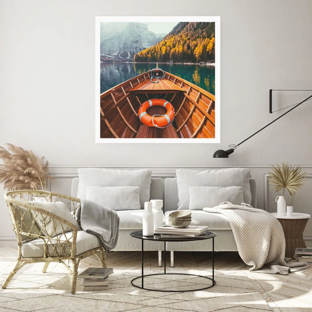 Poster - Gita sui monti - 40x40 cm