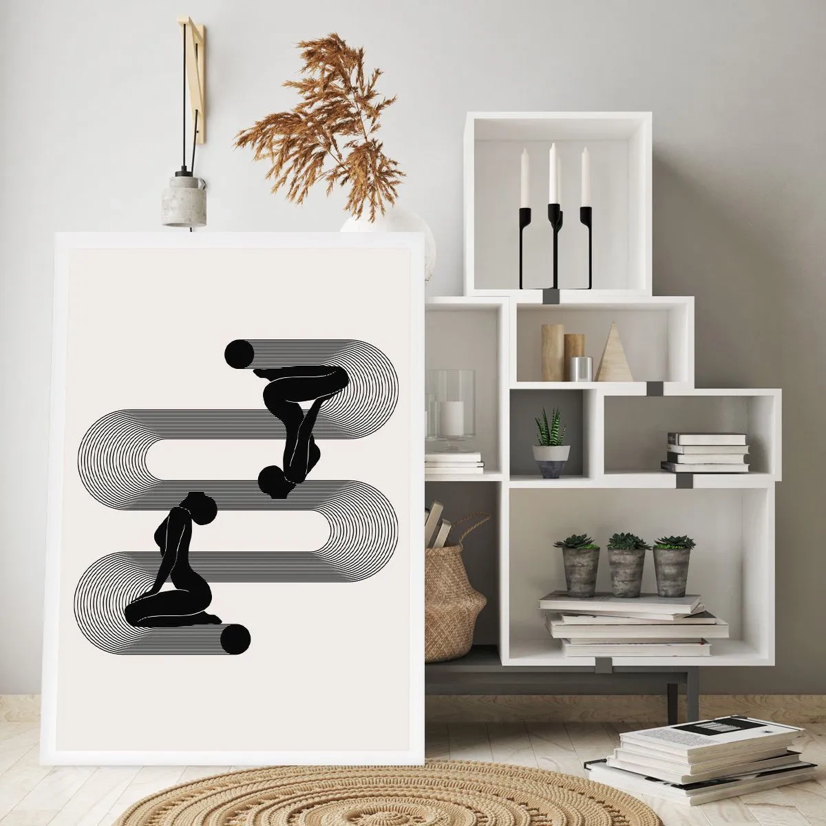 Poster - Simmetria sensuale - 61x91 cm