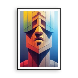 Poster in cornice nera - Un uomo di principi - 70x100 cm