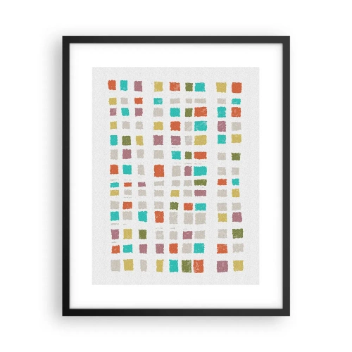Poster in cornice nera - Un gioco sconosciuto - 40x50 cm