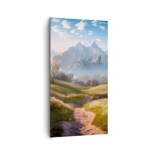 Quadro su tela - Stampe su Tela - Valle idilliaca - 65x120 cm