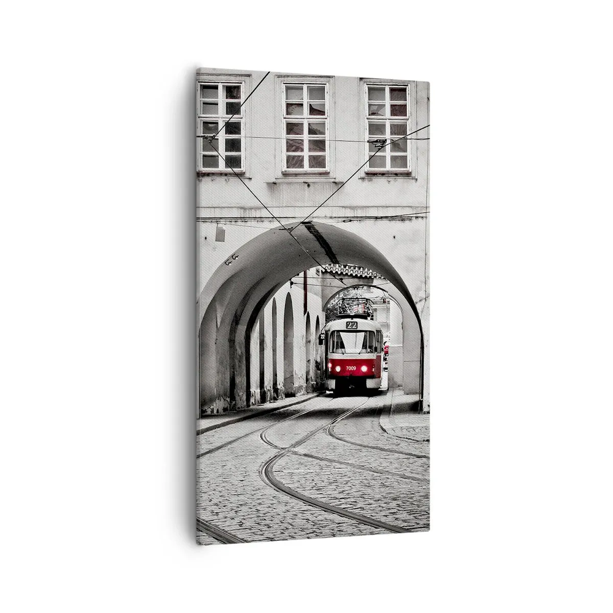 Quadro su tela - Stampe su Tela - Attraverso il labirinto cittadino - 55x100 cm