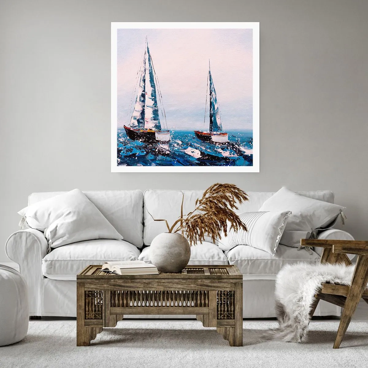 Poster - Fratellanza nel vento - 30x30 cm