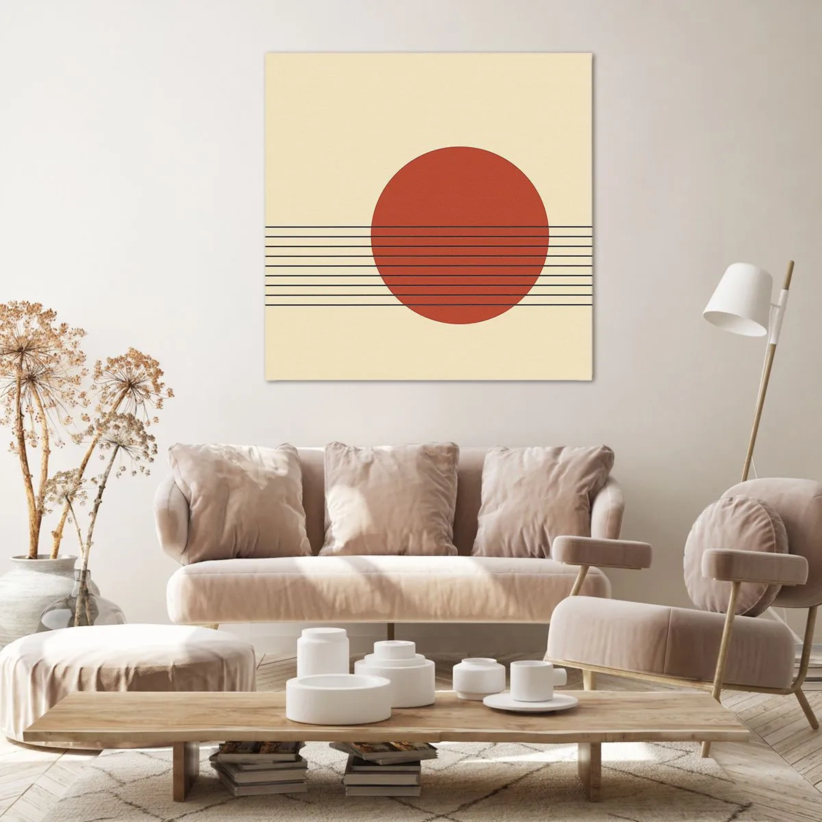 Quadro su tela - Stampe su Tela - Nel cerchio e oltre - 30x30 cm