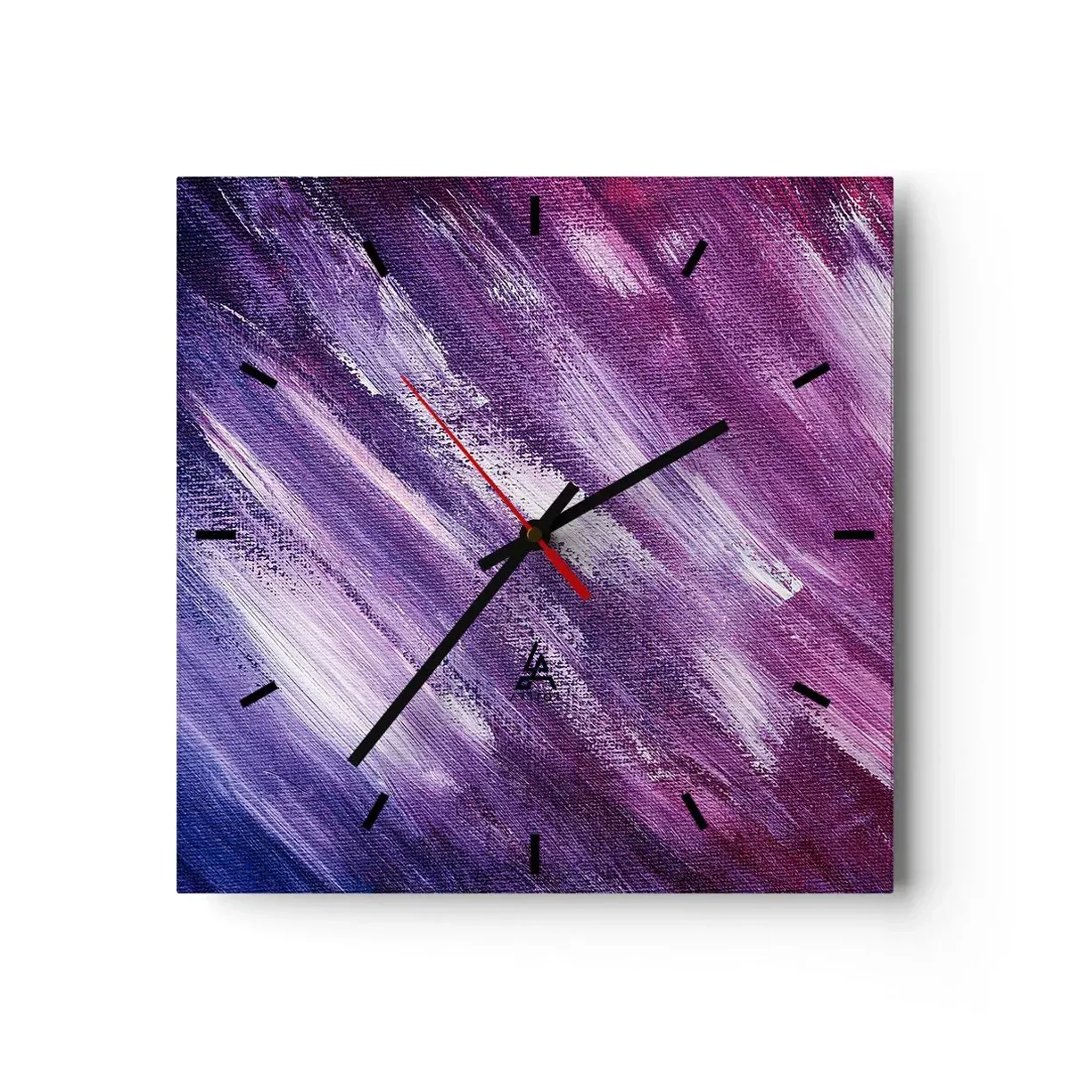 Orologio da parete - Orologio in Vetro - Quando soffia il vento solare - 40x40 cm