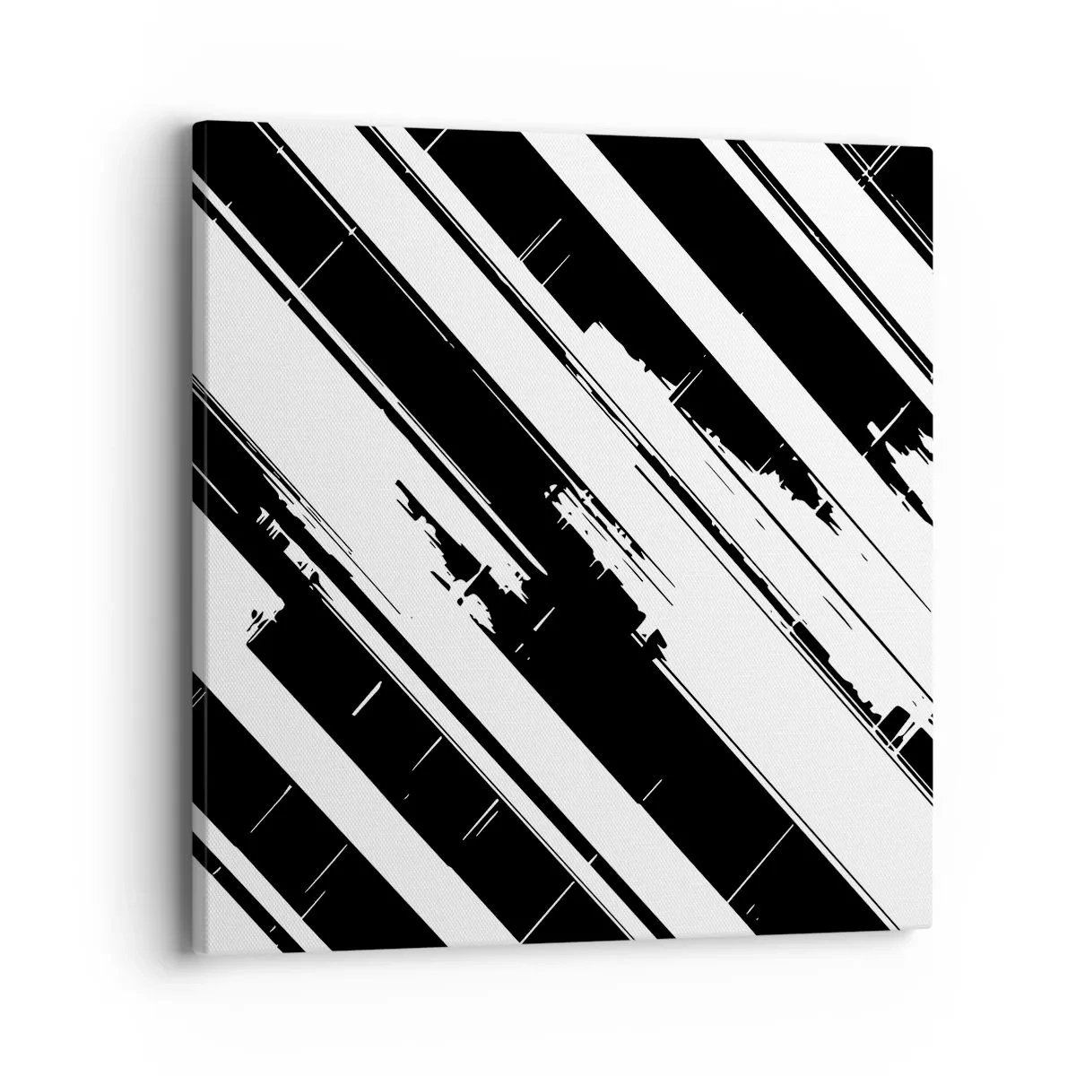 Quadro su tela - Stampe su Tela - Composizione intensa e dinamica - 40x40 cm