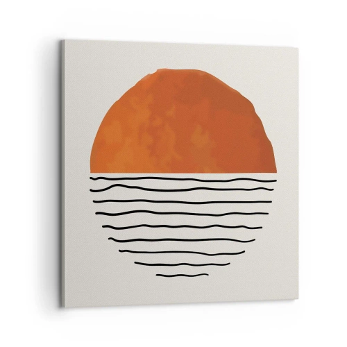 Quadro su tela - Stampe su Tela - Atmosfera giapponese - 60x60 cm