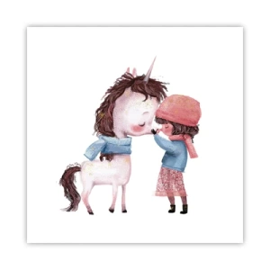 Poster - Racconto d'inverno - 50x50 cm