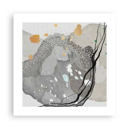 Poster - Composizione organica - 40x40 cm