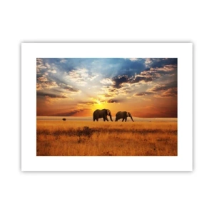 Poster - Passeggiata familiare - 40x30 cm
