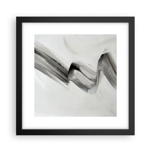 Poster in cornice nera - Casualmente per divertimento - 30x30 cm