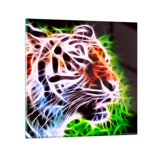 Quadro su vetro - Aura minacciosa - 70x70 cm